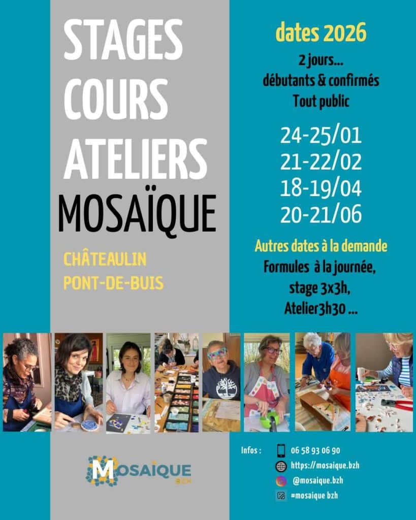 dates stages mosaique 2026